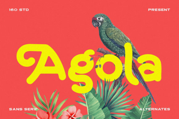 Agola Font Review: A Whimsical Display Typeface for Magical Campaigns