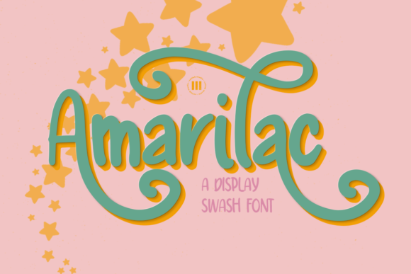 Amarilac: A Stylish Display Font for Modern Designers