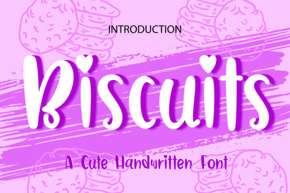 Biscuits Display Font for Engaging Editorial Design