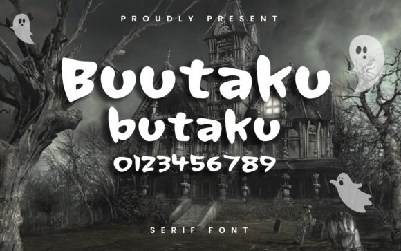 Buutaku Font: A Stylish Display Typeface for Impactful Campaigns