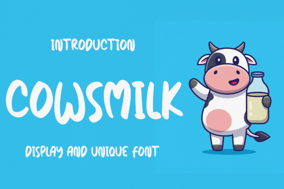 Cowsmilk Font for Branding and Creative Projects