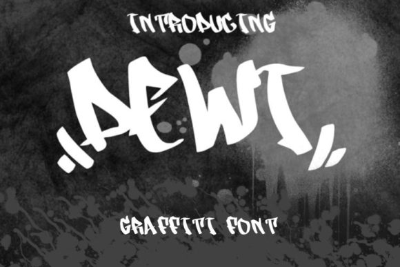Dewi: A Display Font with a Street Art Soul