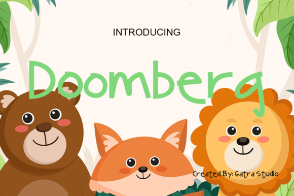 Doomberg Display Font for Editorial Design