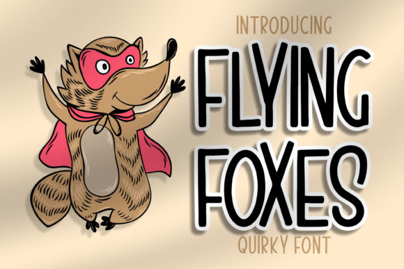 Flying Foxes Font for Modern Web Design Projects