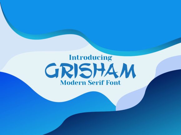 Grisham Font: A Playful Display Type for Creative Projects