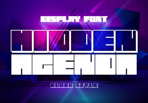 Hidden Agenda Font for Bold and Clear Campaign Design