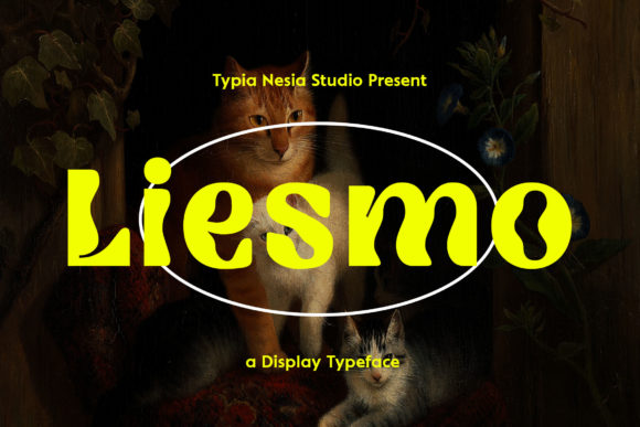 Liesmo Font for Whimsical Web Design Projects