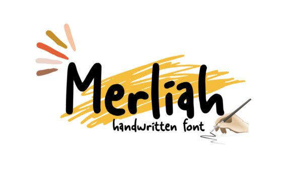 Merliah Font: A Relaxed Display Typeface for Editorial Design