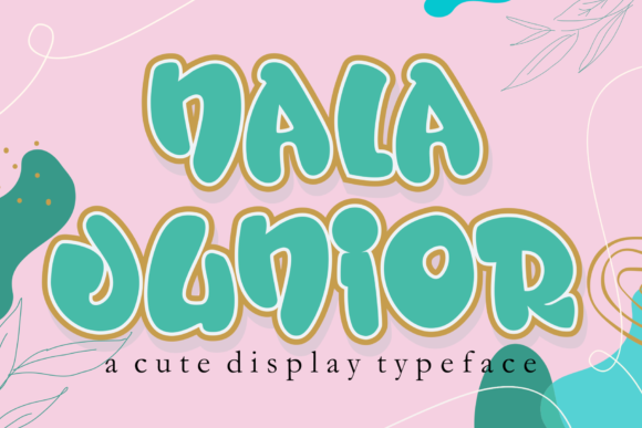 Nala Junior: A Stylish Display Font for Creative Branding