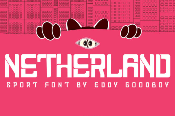 Netherland Font: A Bold Display Typeface for Digital Design