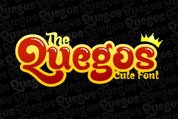 Quegos Font Adds Retro Flair to Branding Projects