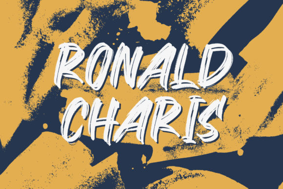 Ronald Charis Font for Creative Makers and Handmade Shops