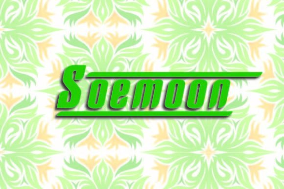 Soemoon Font: A Display Typeface for Bold Branding