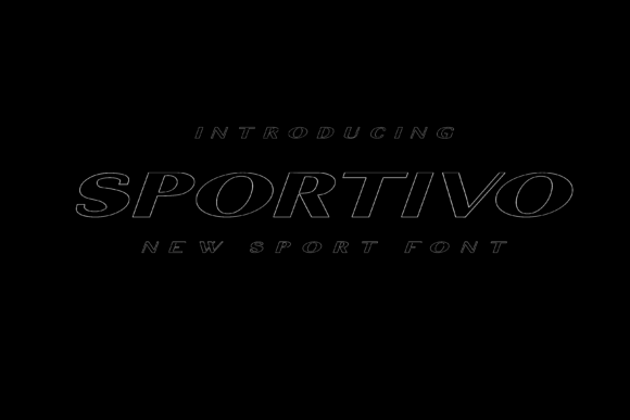 Sportivo Font: A Modern Display Typeface for Sporty Branding