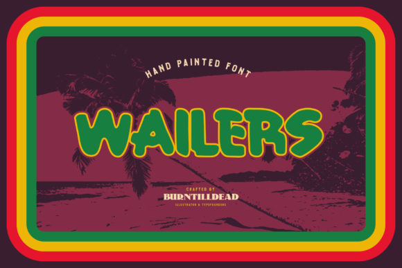 Wailers Display Font for Creative Publishing